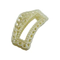 En-gros Cleste pentru par model deosebit Alb Perlat Curbat, marime mare