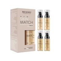 Set 12 bucati Fond de ten matifiant cu adaptare la nuanta pielii New Skin Match Engros