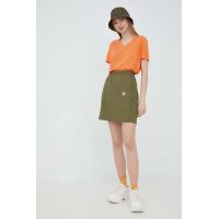 adidas Originals fusta Always Original HF2024 culoarea verde, mini, drept