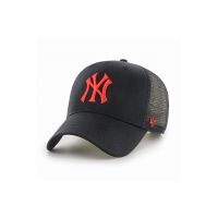 47brand șapcă MLB New York Yankees culoarea negru, cu imprimeu  B-BRANS17CTP-BKN