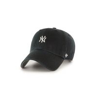47brand șapcă MLB New York Yankees culoarea negru, cu imprimeu  B-BSRNR17GWS-BK
