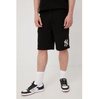 47brand pantaloni scurți MLB New York Yankees bărbați, culoarea negru BB017PEMIHS549827JK