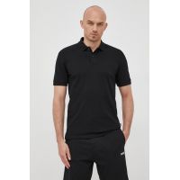 BOSS polo de bumbac culoarea negru, uni 50468362