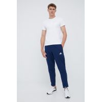adidas Performance pantaloni de antrenament Entrada 22 bărbați, culoarea bleumarin, uni HB5329