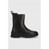 Vagabond Shoemakers cizme de piele Maxime femei, culoarea negru, cu platforma, izolare usoara