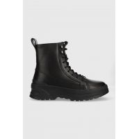 Vagabond Shoemakers cizme de piele Maxime femei, culoarea negru, cu platforma, izolat