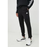 adidas pantaloni de trening bărbați, culoarea negru, uni HL2236