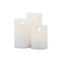Sirius set de lumanari LED Sara (3-pack)
