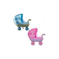Balon folie Carucior copii 80 cm , Engros
