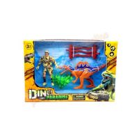 Dinozaur si soldat - iarba si gard Engros