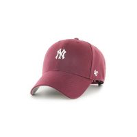 47brand sapca Mlb New York Yankees culoarea bordo, cu imprimeu