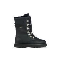 Emu Australia cizme de piele Comoro 2.0 femei, culoarea negru, cu toc plat, izolat