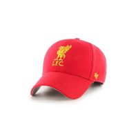 47brand șapcă EPL Liverpool culoarea roșu, cu imprimeu