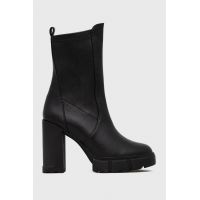 Aldo botine Ilanna femei, culoarea negru, cu toc drept