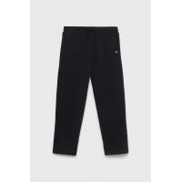 Abercrombie & Fitch pantaloni de trening pentru copii culoarea negru, neted