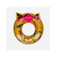 Colac cu manere, model Sweet Candy cu Urechi, Auriu, 100cm, en-gros