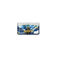 Hartie igienica Zebra White 8 role/bax, 4 straturi, 16.2 m