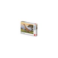 Puzzle 1000 de piese en-gros familia de girafe