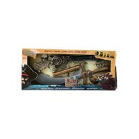 Set de pirat cu sabie+ pusca+ monoclu, design realistic, +3ani, en-gros