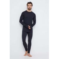 Houdini longsleeve funcțional desoli light culoarea negru, neted