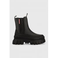 Palladium cizme Revolt Chelsea Ranger femei, culoarea negru, cu platforma