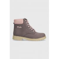 Fila bocanci Maverick femei, culoarea violet, cu toc plat