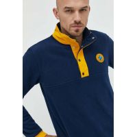 Adidas Originals bluza barbati, culoarea albastru marin, modelator