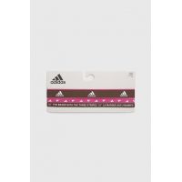 Adidas Performance bentite de antrenament 3-pack culoarea roz