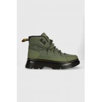 Dr. Martens bocanci Boury femei, culoarea verde, cu toc plat DM27831384-Khaki