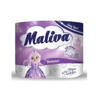 Hartie Igienica Maliva Romance Parfumata 4 role/bax, 3 straturi, 17 m​ Engros