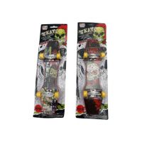 Placa skateboard de jucarie, multicolor, 35.5×11cm, +3ani, en-gros
