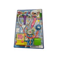 Set de doctor de jucarie, multicolor, 37×25.5cm, +3ani, en-gros