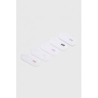 Abercrombie & Fitch sosete copii 5-pack culoarea alb