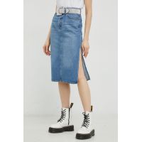 Levi's fusta jeans midi, drept