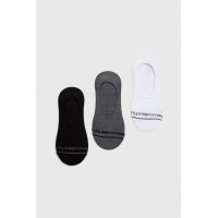 Abercrombie & Fitch sosete 3-pack barbati, culoarea gri
