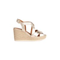 Geox sandale D PONZA femei, culoarea auriu, toc pana, D35GVC 000CF C2012