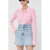 Miss Sixty fusta jeans mini, creion