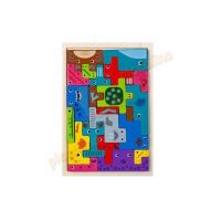 Puzzle lemn potrivire 574 Engros