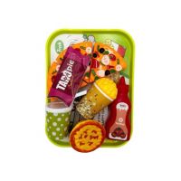 Set de bucatarie pentru copii, Tavita Fast-Food, multicolor, 28×17cm, +3ani, en-gros