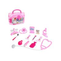 Set de doctor pentru copii, in Gentuta din plastic, Doctor Play Set, 20×12cm, +3ani, en-gros