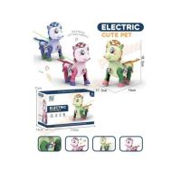 Unicorn mergator cu muzica si lumini Engros