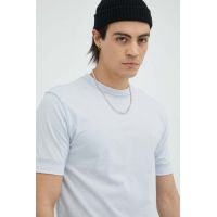 Drykorn tricou din bumbac Raphael neted