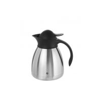 Cana termos cu sistem apasare capac - otel inoxidabil/polipropilena - 1 l - ø14 -5x20 -5 cm