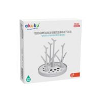 Suport pentru uscarea biberoanelor Akuku A0014, Gri, Engros