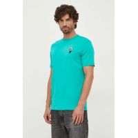 Karl Lagerfeld tricou barbati, culoarea verde, cu imprimeu