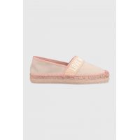 Love Moschino espadrile culoarea roz, JA10482G0GIG0600