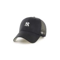47brand sapca MLB New York Yankees culoarea negru, cu imprimeu
