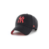 47brand șapcă din amestec de lână MLB New York Yankees culoarea negru, cu imprimeu