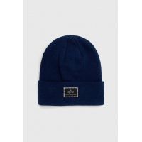 Alpha Industries căciulă X-Fit Beanie culoarea bleumarin 168905.07-rep.blue