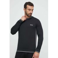 BOSS bluza barbati, culoarea negru, modelator